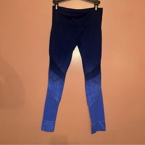 Climawear Women Blue Ombré Leggings M